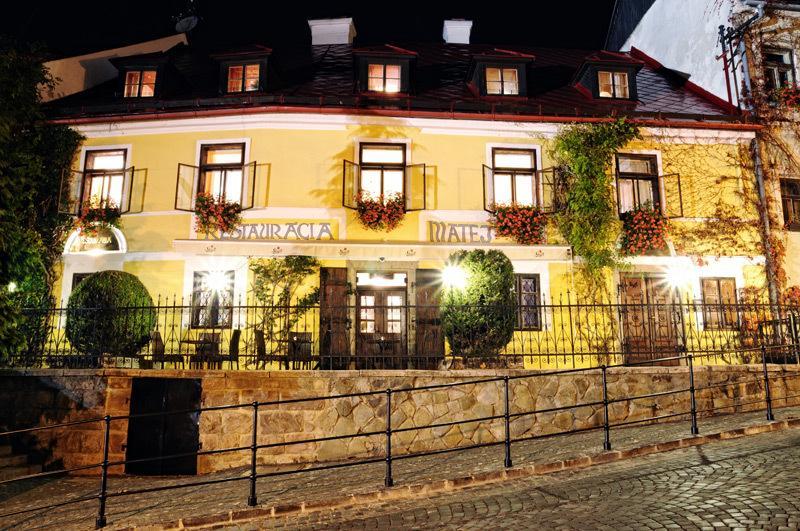 Banská Štiavnica Hotel & Penzion Grand Matej מראה חיצוני תמונה